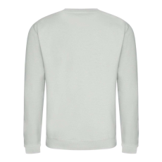 Just Hoods Uniszex hagyományos szabású kereknyakú pulóver AWJH030, Moondust Grey-XS