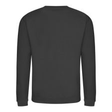 Just Hoods Uniszex hagyományos szabású kereknyakú pulóver AWJH030, Storm Grey-M férfi pulóver, kardigán