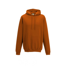 Just Hoods Uniszex kapucnis pulóver Just Hoods AWJH001 College Hoodie -3XL, Burnt Orange