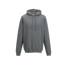 Just Hoods Uniszex kapucnis pulóver Just Hoods AWJH001 College Hoodie -L, Shark Grey női pulóver, kardigán