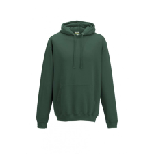 Just Hoods Uniszex kapucnis pulóver Just Hoods AWJH001 College Hoodie -XL, Moss Green női pulóver, kardigán