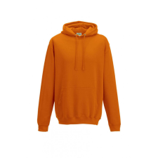 Just Hoods Uniszex kapucnis pulóver Just Hoods AWJH001 College Hoodie -XL, Orange Crush női pulóver, kardigán