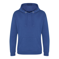 Just Hoods Uniszex kenguruzsebes kapucnis vastag pulóver AWJH101, Royal Blue-S