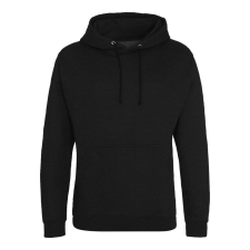 Just Hoods Uniszex laza szabású kapucnis pulóver AWJH001, Black Smoke-3XL férfi pulóver, kardigán