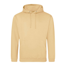 Just Hoods Uniszex laza szabású kapucnis pulóver AWJH001, Desert Sand-2XL férfi pulóver, kardigán