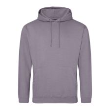 Just Hoods Uniszex laza szabású kapucnis pulóver AWJH001, Dusty Lilac-XL férfi pulóver, kardigán
