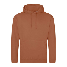 Just Hoods Uniszex laza szabású kapucnis pulóver AWJH001, Ginger Biscuit-XS férfi pulóver, kardigán