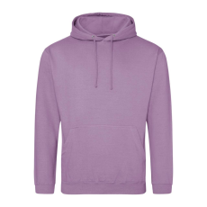 Just Hoods Uniszex laza szabású kapucnis pulóver AWJH001, Lavender-M