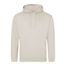 Just Hoods Uniszex laza szabású kapucnis pulóver AWJH001, Natural Stone-XL