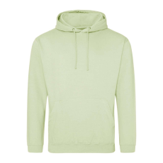 Just Hoods Uniszex laza szabású kapucnis pulóver AWJH001, Pistachio Green-XS