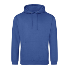 Just Hoods Uniszex laza szabású kapucnis pulóver AWJH001, Royal Blue-2XL