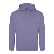 Just Hoods Uniszex laza szabású kapucnis pulóver AWJH001, True Violet-2XL férfi pulóver, kardigán