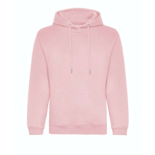 Just Hoods Uniszex organikus kapucnis pulóver AWJH201, Baby Pink-3XL férfi pulóver, kardigán