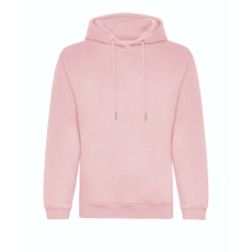 Just Hoods Uniszex organikus kapucnis pulóver AWJH201, Baby Pink-L