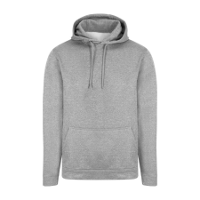 Just Hoods Uniszex poliészter sport kapucnis pulóver AWJH006, Grey Melange-3XL férfi pulóver, kardigán