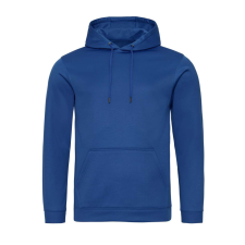 Just Hoods Uniszex poliészter sport kapucnis pulóver AWJH006, Royal Blue-XL férfi pulóver, kardigán