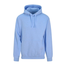 Just Hoods Uniszex Surf kapucnis pulóver AWJH017, Surf Blue-2XL férfi pulóver, kardigán