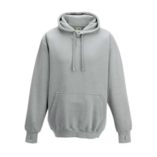 Just Hoods Uniszex vastag kapucnis pulóver AWJH020, Heather Grey-2XL
