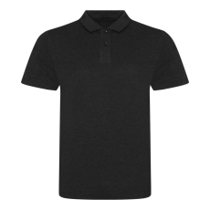 Just Polos JP001 tri-blend galléros férfi póló Just Polos, Heather Black-M