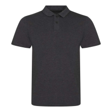 Just Polos JP001 tri-blend galléros férfi póló Just Polos, Heather Charcoal-L férfi póló