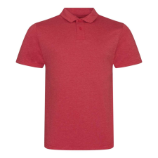 Just Polos JP001 tri-blend galléros férfi póló Just Polos, Heather Red-S férfi póló