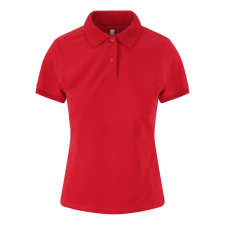 Just Polos JP002F sztreccs galléros Női póló Just Polos, Red-S női póló