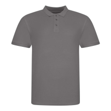 Just Polos JP100 mikropiké unisex galléros póló Just Polos, Charcoal-M férfi póló