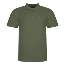 Just Polos JP100 mikropiké unisex galléros póló Just Polos, Earthy Green-M