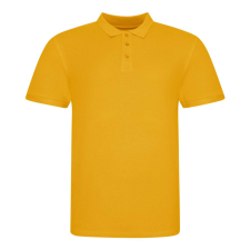 Just Polos JP100 mikropiké unisex galléros póló Just Polos, Mustard-M férfi póló
