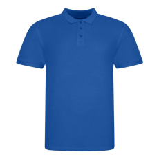 Just Polos JP100 mikropiké unisex galléros póló Just Polos, Royal Blue-M