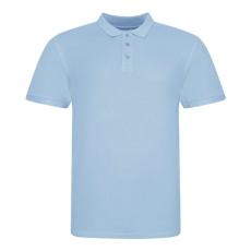 Just Polos JP100 mikropiké unisex galléros póló Just Polos, Sky Blue-XL