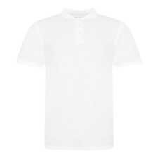 Just Polos JP100 mikropiké unisex galléros póló Just Polos, White-M férfi póló