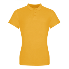 Just Polos JP100F rövid ujjú Női galléros póló Just Polos, Mustard-S