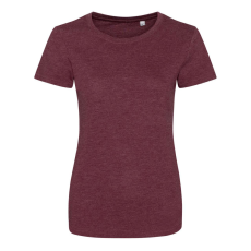 Just Ts JT001F tri-blend Női rövid ujjú póló Just Ts, Heather Burgundy-S