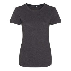 Just Ts JT001F tri-blend Női rövid ujjú póló Just Ts, Heather Charcoal-S
