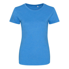 Just Ts JT001F tri-blend Női rövid ujjú póló Just Ts, Heather Sapphire Blue-XS