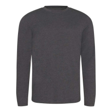 Just Ts JT002 tri-blend hosszú ujjú férfi póló Just Ts, Heather Charcoal-XL
