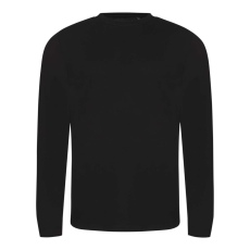 Just Ts JT002 tri-blend hosszú ujjú férfi póló Just Ts, Solid Black-S