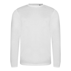 Just Ts JT002 tri-blend hosszú ujjú férfi póló Just Ts, Solid White-M
