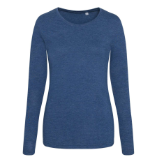 Just Ts JT002F HOSSZU UJJÚ NŐI TRI-BLEND PÓLÓ S munkaruha
