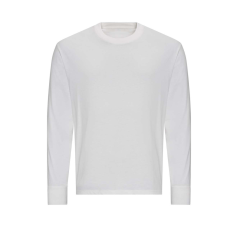 Just Ts JT019 bő szabású unisex hosszú ujjú póló Just Ts, White-L