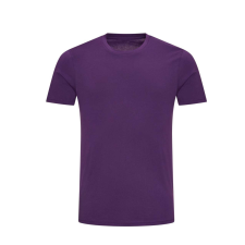 Just Ts JT100 rövid ujjú unisex környakas póló Just Ts, Purple-M férfi póló