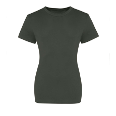 Just Ts JT100F rövid ujjú Női kereknyakú póló Just Ts, Combat Green-S
