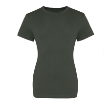 Just Ts JT100F rövid ujjú Női kereknyakú póló Just Ts, Combat Green-XS női póló
