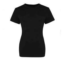Just Ts JT100F rövid ujjú Női kereknyakú póló Just Ts, Deep Black-XL női póló