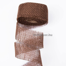 Juta szalag 5 cm x 9 m zsákszalag - Világos Barna szalag, masni