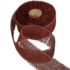  Juta szalag 5cm x10y csoki dekorációs kellék