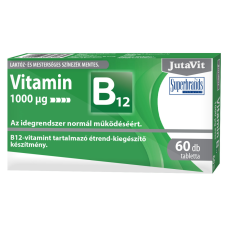 Jutavit B12-vitamin 1000µg 60 db vitamin és táplálékkiegészítő