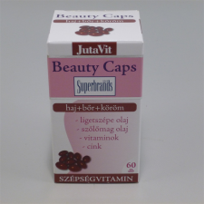 JutaVit beauty caps szépségvitamin 60 db vitamin és táplálékkiegészítő