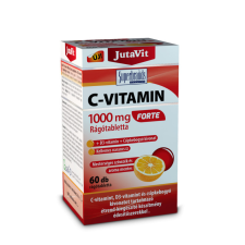 JutaVit C-vitamin 1000mg Forte rágótabletta+D3+csipkeb.kivonat 60x (narancs) vitamin és táplálékkiegészítő